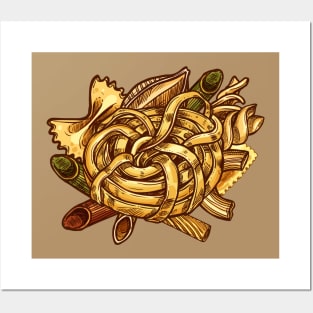 Italian Pasta Posters and Art